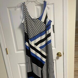 AB Studio maxi dress xl extra large sleeveless new with tags